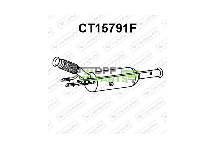 Filtry pevných částic DPF CITROËN / PEUGEOT - 1606905780 1608520780 1611180380
