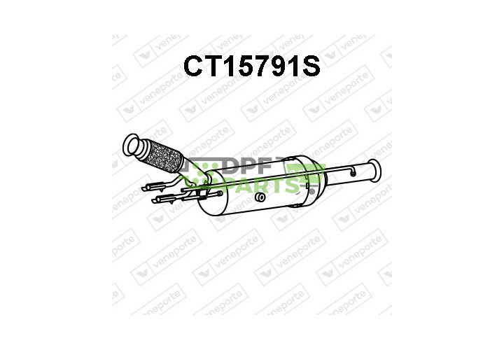 Filtry cząstek stałych DPF CITROËN / PEUGEOT - 1606905780 1608520780 1611180380