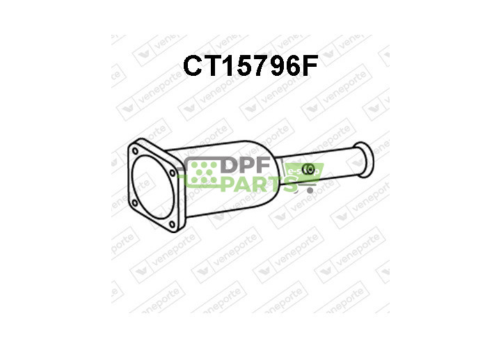 Filtry pevných částic DPF CITROËN / FIAT / LANCIA / PEUGEOT - 1400671580 1731LQ 174039