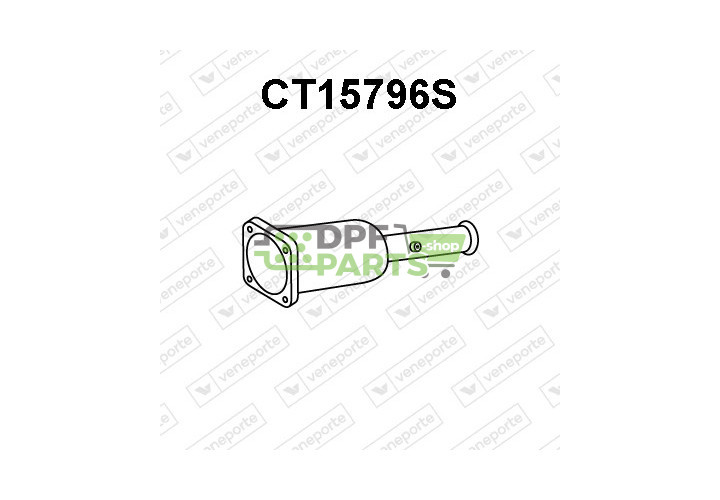 Filtry pevných částic DPF CITROËN / FIAT / LANCIA / PEUGEOT - 1400671580 1731LQ 174039