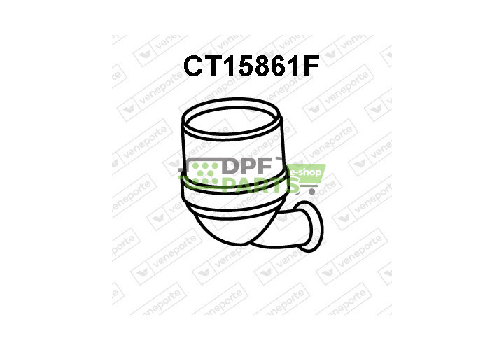 Filtry pevných částic DPF CITROËN / PEUGEOT - 1731EP 174016 