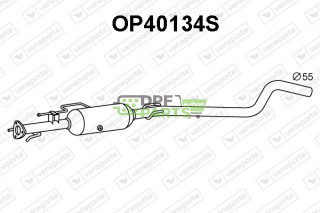 Filtry cząstek stałych DPF OPEL / VAUXHALL - 13243548 13253540 855522