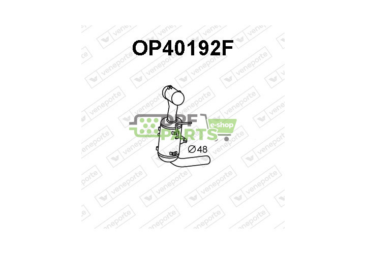 Filtry pevných částic DPF OPEL / VAUXHALL - 55562912 855627 