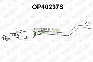 Filtry cząstek stałych DPF OPEL / VAUXHALL - 13243547 13253541 850256
