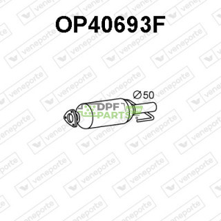 Filtry pevných částic DPF OPEL / VAUXHALL - 13231772 1608625 5854319