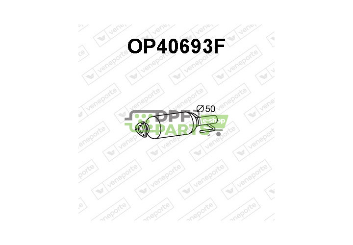 Filtry pevných částic DPF OPEL / VAUXHALL - 13231772 1608625 5854319