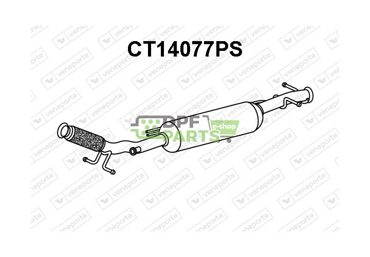 Katalyzátor SCR CITROËN / OPEL / PEUGEOT / TOYOTA / VAUXHALL - 1618901980 1618943080 1637999280