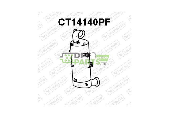 Katalyzátor SCR CITROËN / OPEL / PEUGEOT / TOYOTA / VAUXHALL - 1679455280 1679455380 9842672580