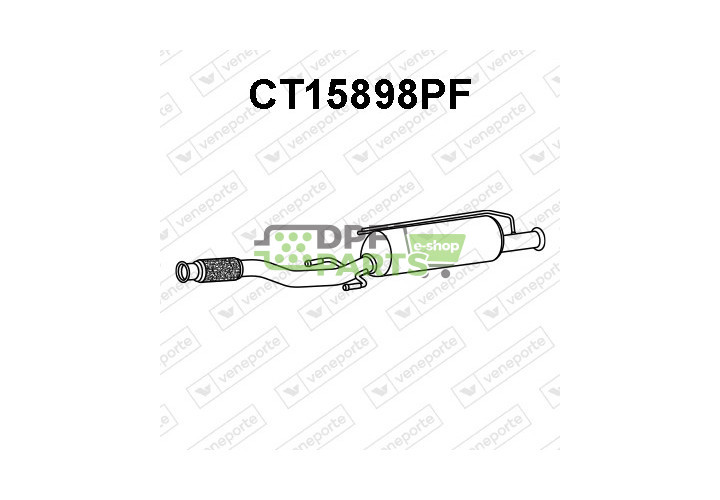 Katalyzátor SCR CITROËN / DS / OPEL / PEUGEOT / VAUXHALL - 1611769080 1611769180 3642275