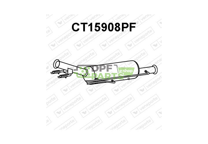 Katalyzátor SCR CITROËN / DS / PEUGEOT - 1611722680 1611722780 1614254380