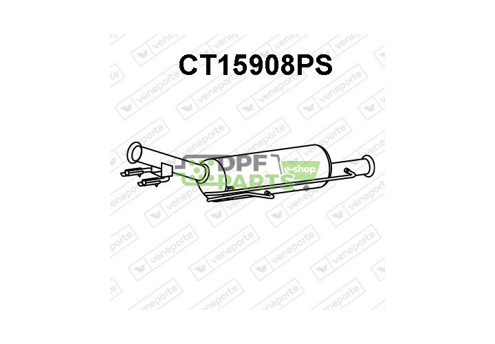 Katalyzátor SCR CITROËN / DS / PEUGEOT - 1611722680 1611722780 1614254380
