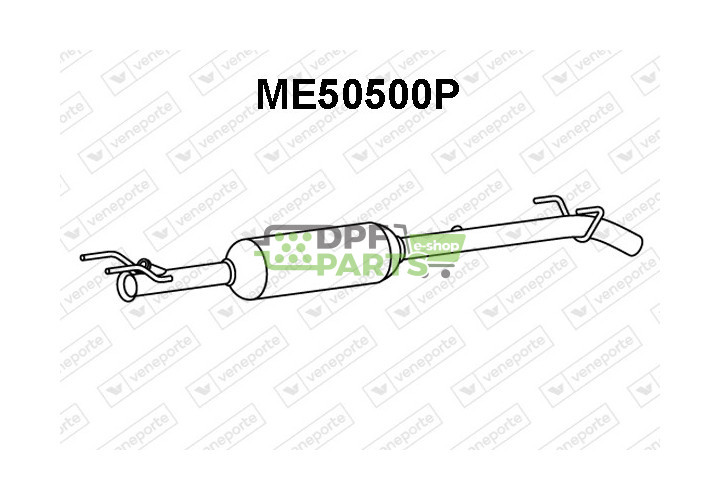 Katalizator SCR MERCEDES - 9064900483 9064902700 9064903500