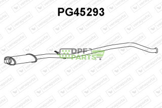 Koncový tlumič výfuku PEUGEOT - 171757 171782 1717L4
