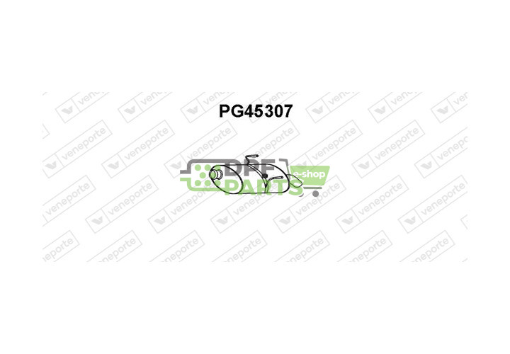 Koncový tlumič výfuku PEUGEOT - 1726AN 1726R3 9675728880