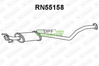 Koncový tlumič výfuku RENAULT - 8200048836