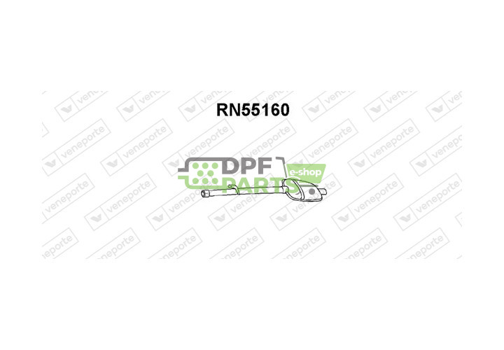Koncový tlumič výfuku RENAULT - 7700610286