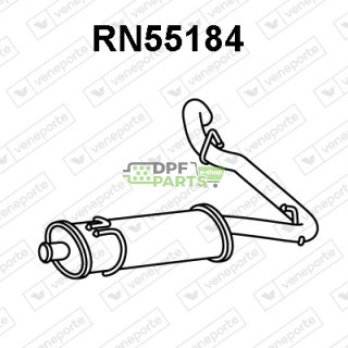 Tlumič OPEL / RENAULT / VAUXHALL - 4500130 4502787 7700302364