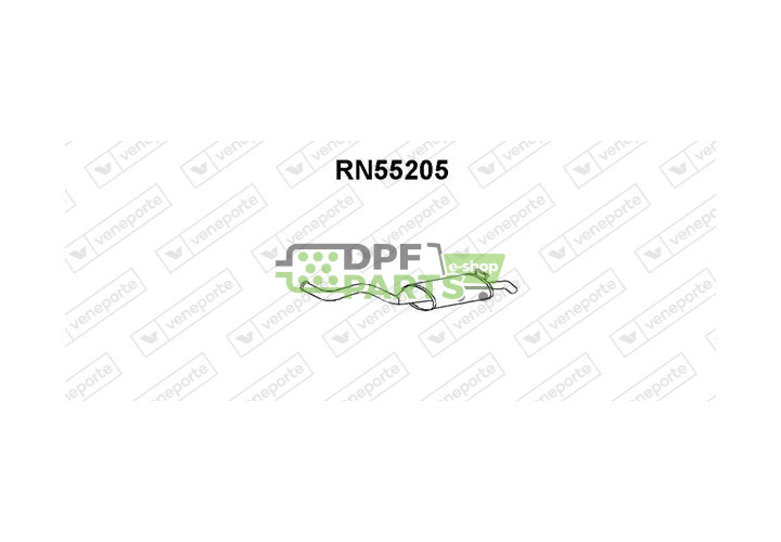 Tlumič RENAULT - 7700787553 7700800553 7700811240