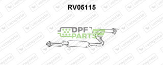 Tlumič HONDA / ROVER - 18220SK3G62 18220SK3G71 GEX11086
