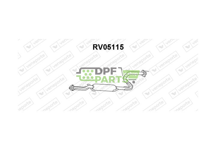 Tlumič HONDA / ROVER - 18220SK3G62 18220SK3G71 GEX11086