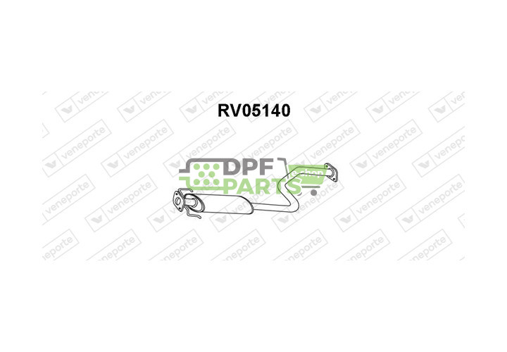 Tlumič MG / ROVER - GEX33754 WCE105280