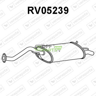 Tlumič MG / ROVER - GEX33638 GEX43638 WCG000440