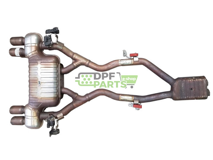 Tłumik końcowy BMW M3 (F80) / M4 (F82, F83) - 3.0 Twin Power Turbo - 18307851179 18307851178