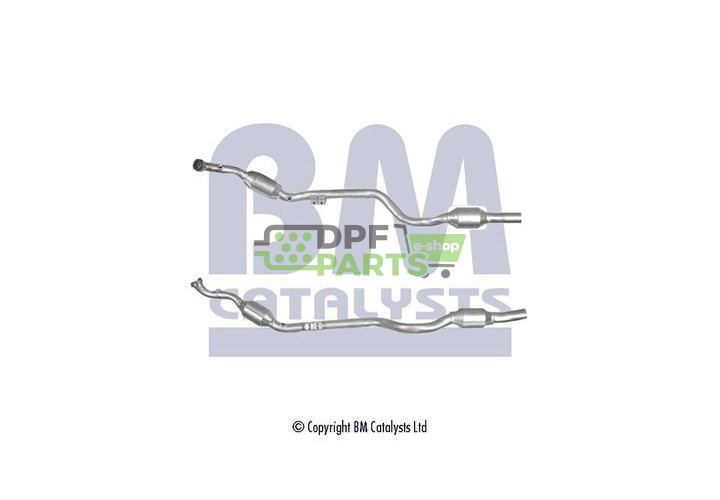 Katalizator MERCEDES Klasa S W220 - prawa strona - 2204903619 2294899219