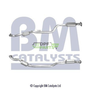 Katalizator MERCEDES Klasa S W220 - prawa strona - 2204903619 2294899219