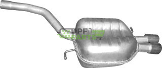Koncový tlumič výfuku VW Passat 2.0 TFSi 08/05-08/10 200HP, Polmo 30.105 A, OE 3C0253609J