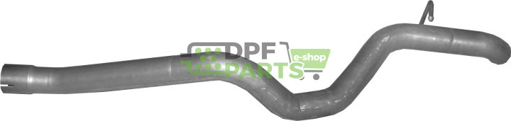rura wylotowa Mercedes ML 270 CDi W163, Polmo 13.90 A, OE 1634900827