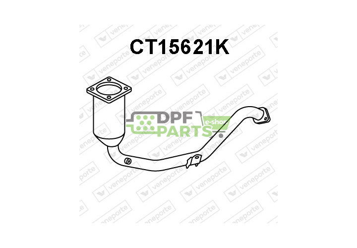Katalizator CITROËN / PEUGEOT - 1731JP 1731NN 1731PQ