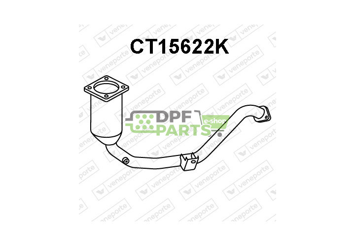 Katalizator CITROËN / PEUGEOT - 1731JQ 1731NQ 1731PR