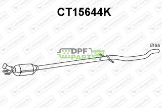 Katalizator CITROËN - 1705NJ 1731GP 1731GQ