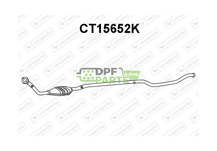 Katalizator CITROËN - 1705Y1  