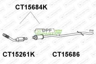 Katalizator CITROËN - 1705HX 1705RC 170692
