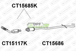Katalizator CITROËN - 1705QZ 1705RA 1705RJ