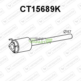 Katalyzátor CITROËN / FIAT / PEUGEOT - 1349824080 1352320080 1357547080