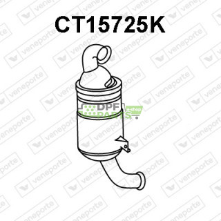 Katalizator CITROËN / FIAT / PEUGEOT - 1400242380 1400242480 1400672280