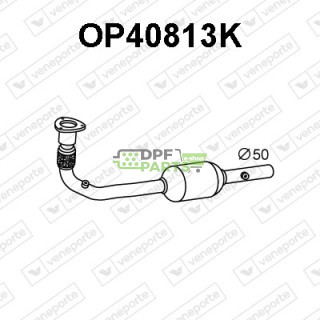 Katalyzátor OPEL / VAUXHALL - 13101523 24434668 24461057