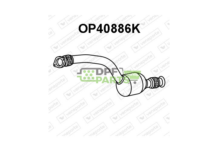 Katalizator OPEL / RENAULT / VAUXHALL - 4401911 4405187 8200178125
