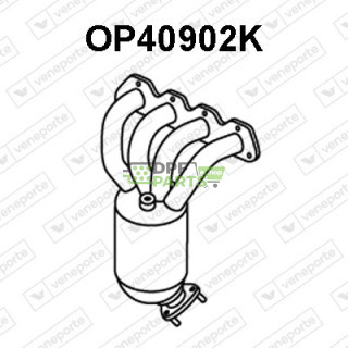 Katalyzátor CHEVROLET / OPEL / VAUXHALL - 25192262 25192263 25197212