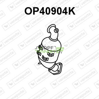 Katalizator CHEVROLET / OPEL / VAUXHALL - 25194040 25195100 25195102