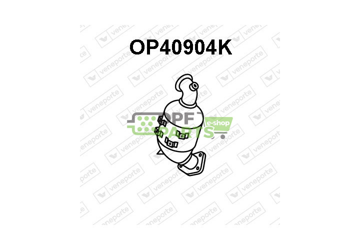 Katalyzátor CHEVROLET / OPEL / VAUXHALL - 25194040 25195100 25195102
