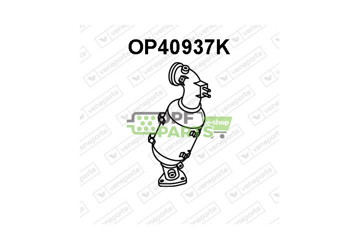 Katalizator OPEL / VAUXHALL - 55495983 55509870 