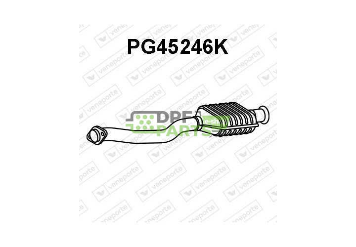 Katalizator CITROËN / PEUGEOT - 170634 173115 173125