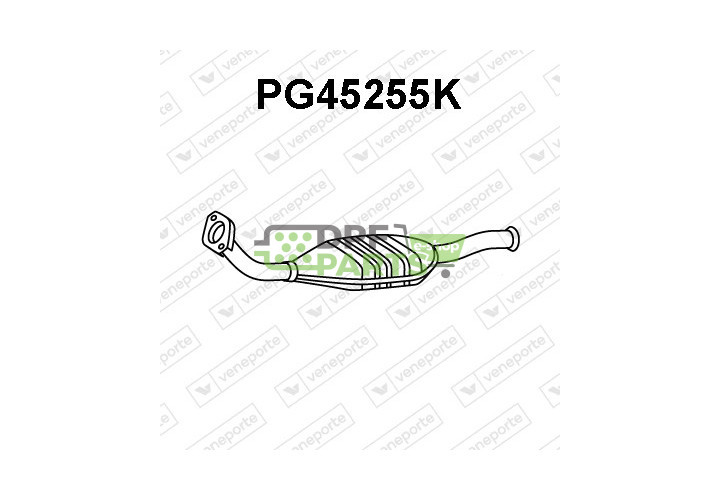 Katalizator CITROËN / PEUGEOT - 170622 173121 173122