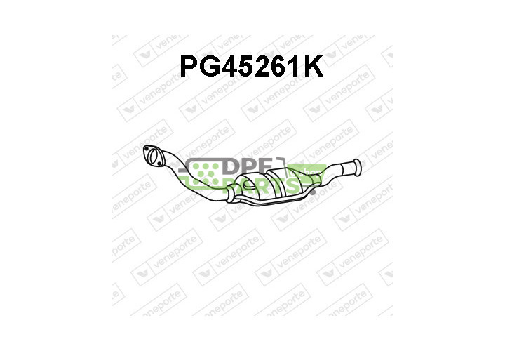 Katalizator PEUGEOT - 170562 1705V3 