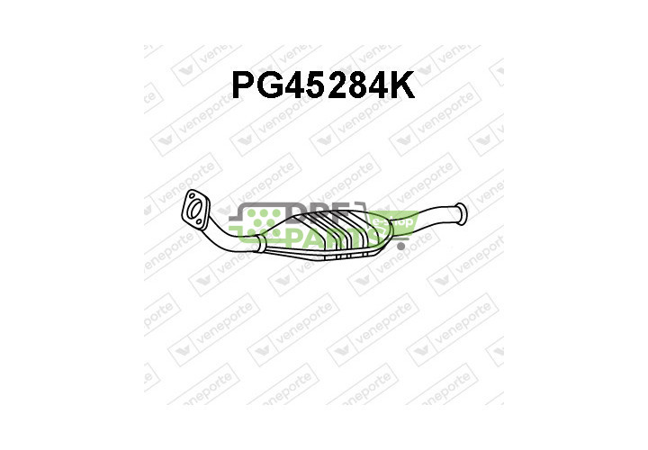 Katalizator PEUGEOT - 170641 170645 173123
