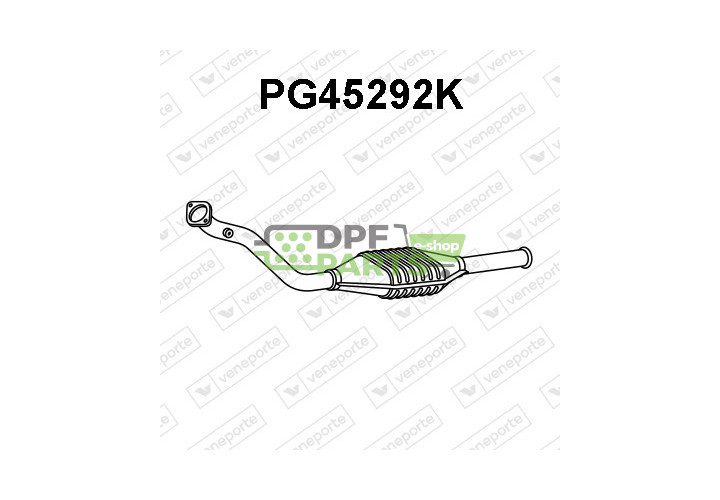 Katalyzátor PEUGEOT - 1705EW 1705G3 1705G4